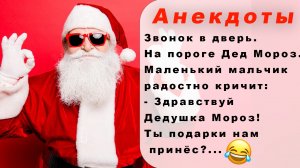 Смешные анекдоты про Новый Год. Смешные шутки. Анекдоты! Шутки! Юмор!