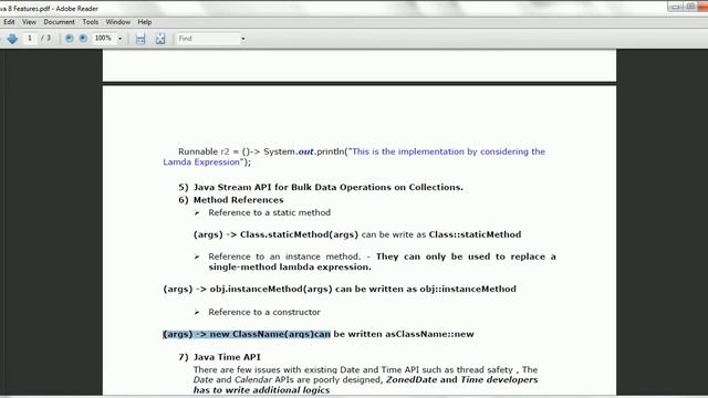 Core Java Tutorial - Java 8 Features