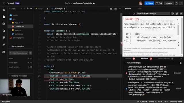 USE REDUCER full explanation with project Counter #USEREDUCE#react смотреть онлайн