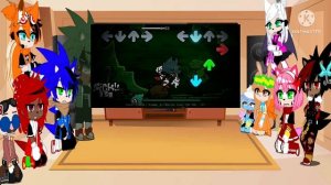 Sonic characters react to sink.exe