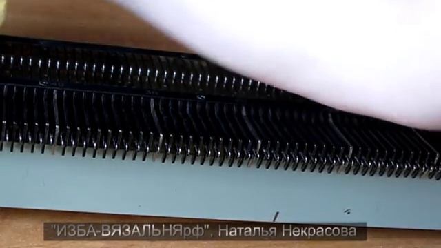 ?Женский снуд-манишка?Вязание манишки на вязальной машине Нева-2?Связать ажурную манишку для ребенк