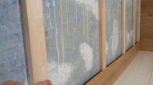 ЛАМИНАТ НА СТЕНУ своими руками