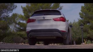 BMW X1 18i 1.5 Turbo Acceleration 0-200 TOP SPEED TEST
