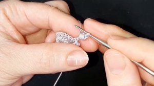 Урок 14. Вязание крючком. Цветок с узелками. Блузка. Пепельно-розовая мечта. Ирландское кружево.