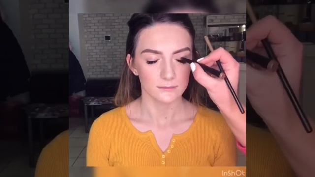 СТРЕЛКИ и КРАСНЫЕ ГУБЫ макияж пошагово смотреть онлайн