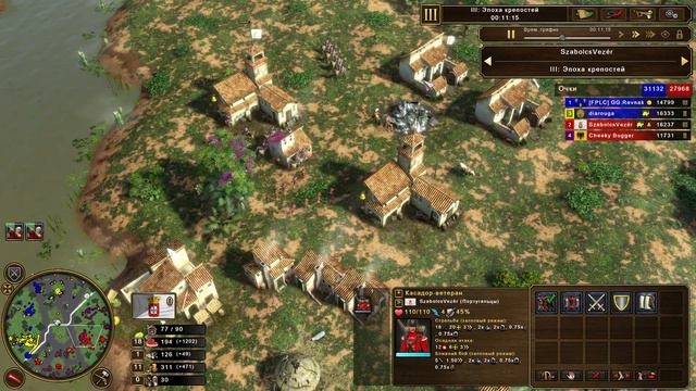 Age of Empires III Definitive Edition France, Jap vs Portug, Germ Вафельные комментарии #241 смотреть онлайн