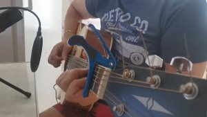 Тебе моя последняя любовь. На гитаре.