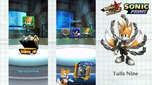 I unlock Tails Nine on Sonic Forces: Speed Battle