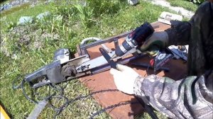 Насадка на пилу для продольной распиловки брёвен.