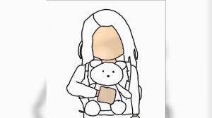 Рисую девочку из ROBLOX