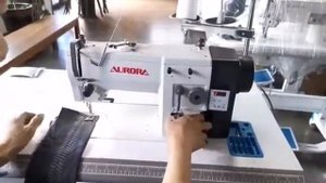 Промышленная швейная машина строчки зигзаг Aurora A-20U63D (прямой привод)