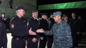 Сводный отряд амурской полиции отправился в служебную командировку на Северный Кавказ