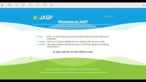 Описательные статистики в JASP