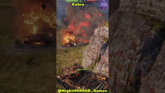 Cobra ? World of tanks Short #00010_2023 #видеоигры #игры #games #worldoftanks #миртанков