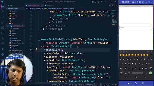 Setup Firebase with Flutter | Email and Password Authentication in Flutter | Part 36