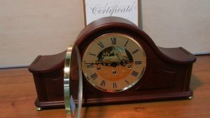 Настольные  каминные часы Hermle 21142-070340