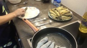Просто пожарил рыбку (навага). Как жарить навагу. Зимняя рыбалка.