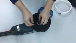 Кожух пылеотводящий (подходит к УШМ Metabo 230mm) AVA 180Mb-1