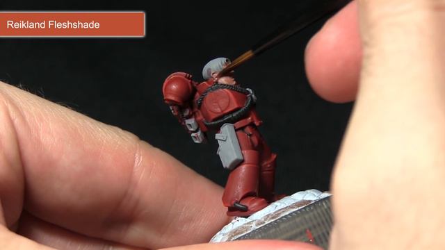 Games Workshop Tutorial: How To Paint Horus Heresy Era Blood Angels смотреть онлайн