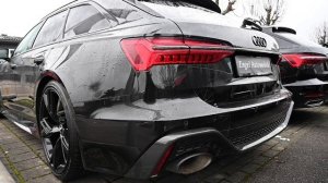 Audi RS 6 Cold Start 2023