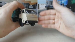 Обзор модели Маз-5549, масштаб 1:43, "Наш автопром"