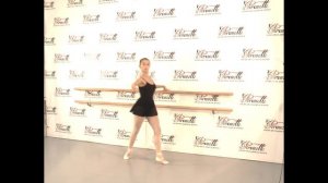 "PIROUETTE" 15.04.04 Pas tombé с окончанием на 45%, назад и вперед
