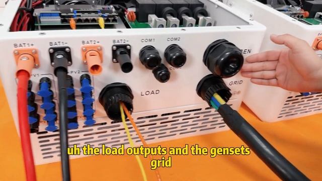 How Greensun High Voltage Lithium Battery System works with Deye 50KW hybrid inverter?