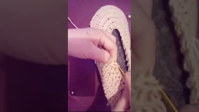 Домашние Тапочки продолжение.