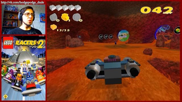 Lego Racers 2 hd Gameplay [уровень Марс] смотреть онлайн