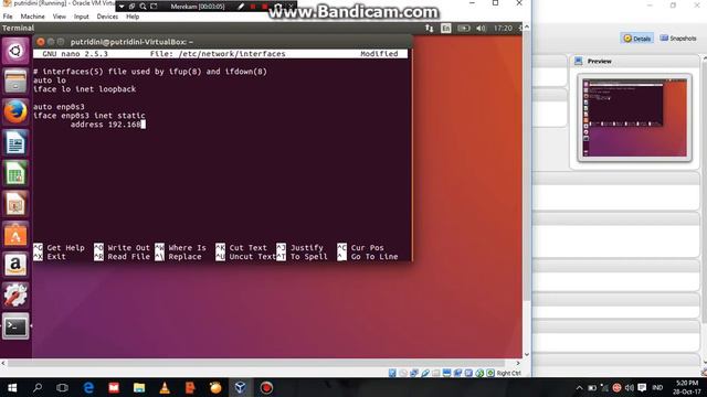 Tugas SOJ Putri Dini Setting IP