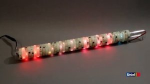 Поделка из светодиодной ленты "Бегущий огонь"