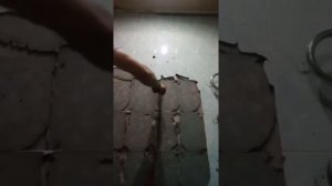 Как снять кафель без перфоратора