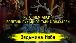 ИЗГОНЯЕМ АПСИН. БОЛЕЗНЬ РУК И НОГ. ТАЙНА ЗНАХАРЕЙ. ДЛЯ ВСЕХ. ВЕДЬМИНА ИЗБА ▶️ ИНГА ХОСРОЕВА