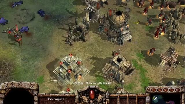 Armies of Exigo Прохождение (Варвары) ★ Серая башня ★ #32 смотреть онлайн