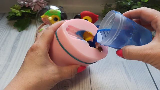 Мыловарение ❤️ мастер класс попугайчик от МылоМания ❤️ смотреть онлайн