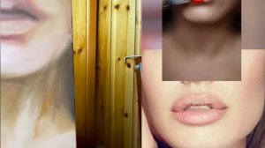 Как написать картину маслом, "Губы", обучающее видео. Научиться писать маслом, портрет маслом