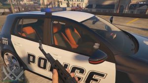 Volkswagen Golf MK6 Versão PoliciaL. (GTA V MOD Volkswagen Golf MK6)