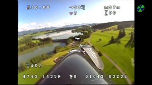 FPV - First Person View - Live Video Transmission with OSD and GPS RC Plane