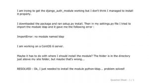 Django : django_auth_ldap no module named ldap