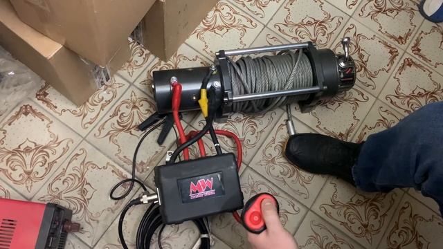 Лебёдка Master Winch 9500 смотреть онлайн