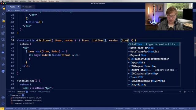 Mastering Typescript for React Components - Live!