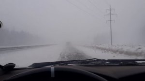 Зимняя трасса