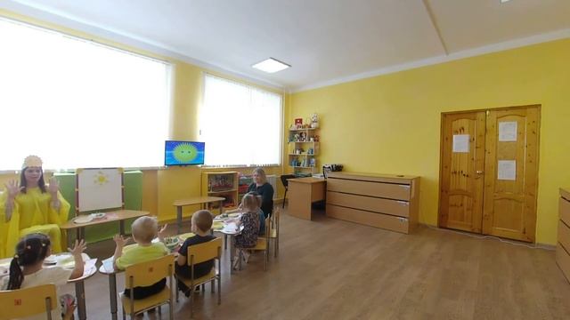 Занятие "Солнышко в гостях у ребят" детский сад №6 смотреть онлайн