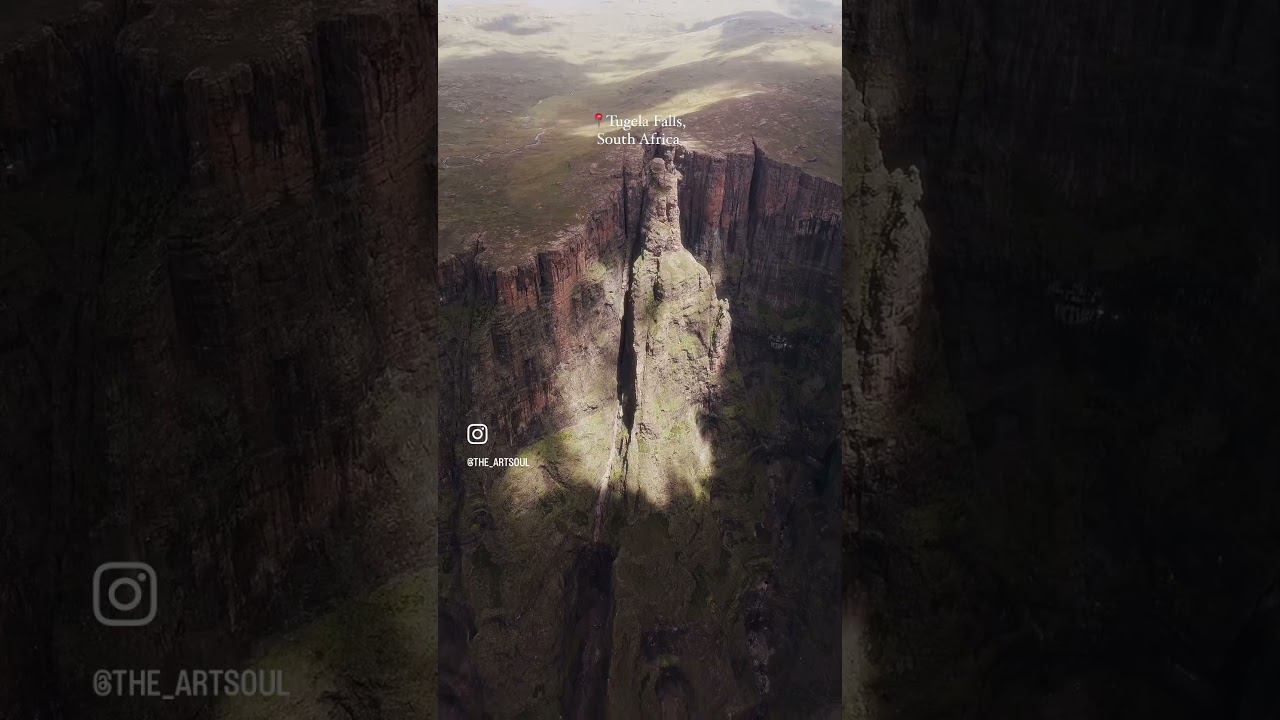 Путешествие на водопад Tugela в ЮАР