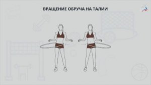 Вращение обруча  «Мост»