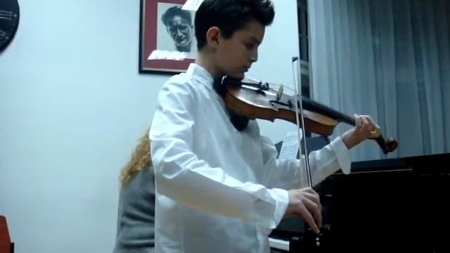 Damjan Sremac, IV razred violina, Beethoven "Kontradans" смотреть онлайн