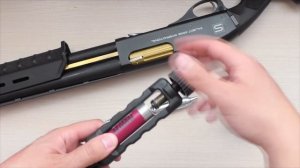 Обзор airsoft дробовика APS M870 SAI Deluxe Match
