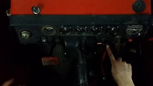 Панель прибров ВТЗ2048 на т-25