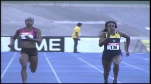 Elaine Thompson 22.51 (-2.4) wins women's 200M Title JATrials 2015