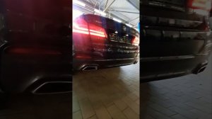 Активный выхлоп IXSound на BMW 5 серии